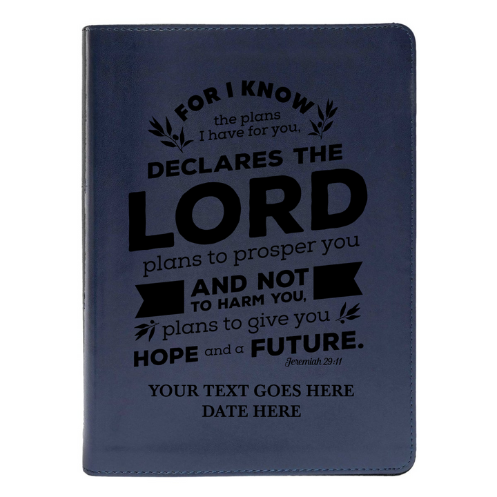 CSB She Reads Blue Study Size Holy Bible Medium Print | Jeremiah 29:11