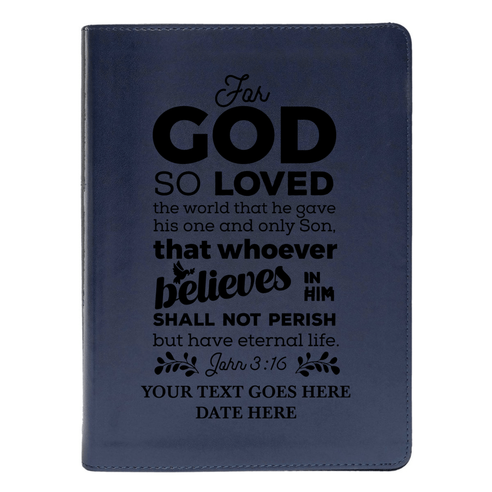 CSB She Reads Blue Study Size Holy Bible Medium Print | John 3:16