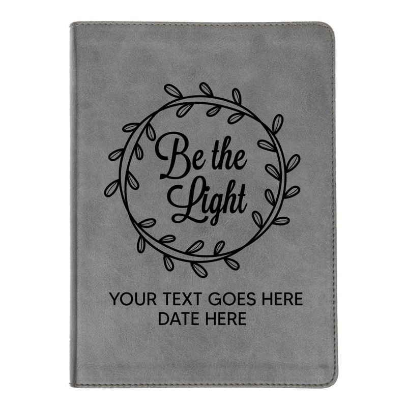 CSB He Reads Gray Study Size Holy Bible Medium Print | Be the Light