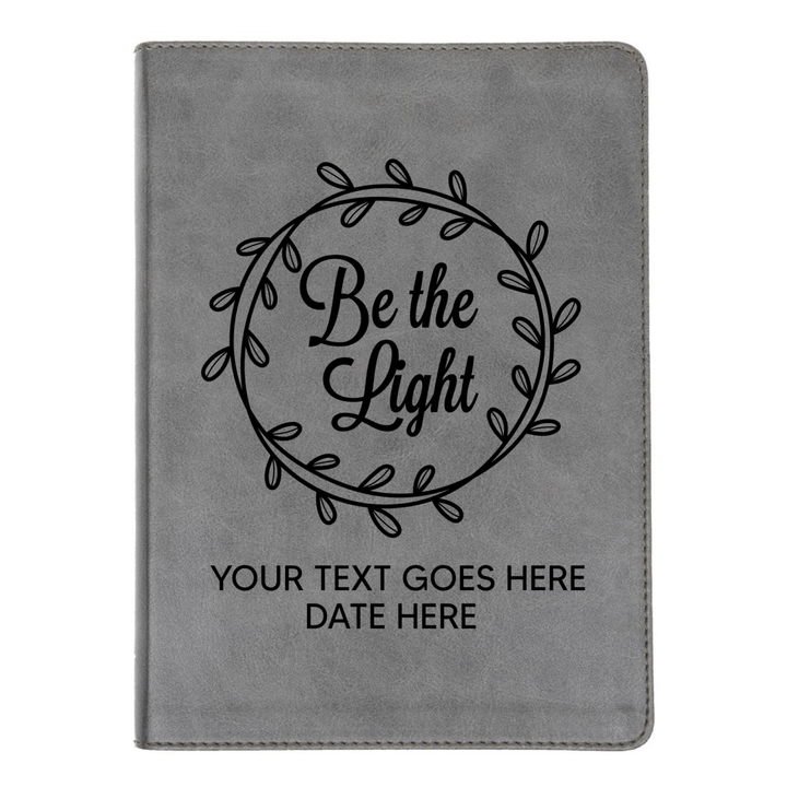 CSB He Reads Gray Study Size Holy Bible Medium Print | Be the Light