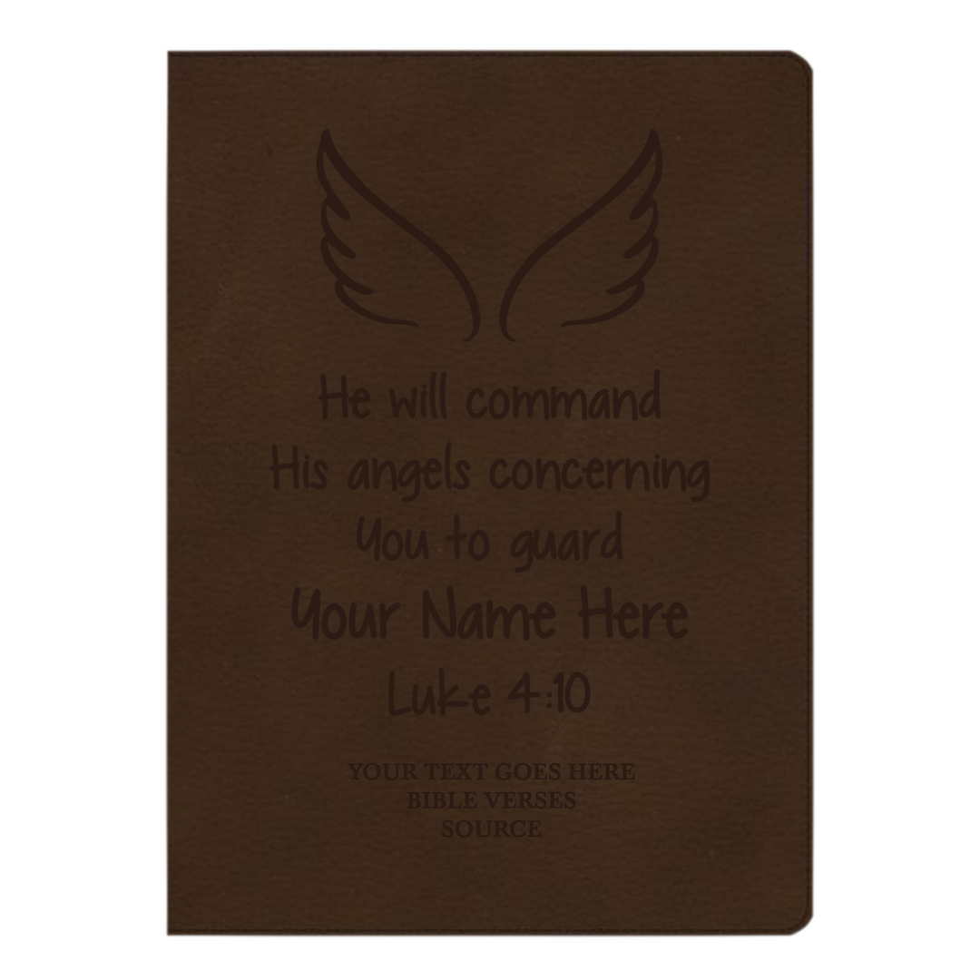 CSB Brown Study Size Holy Bible Large Print Size | Luke 4:10