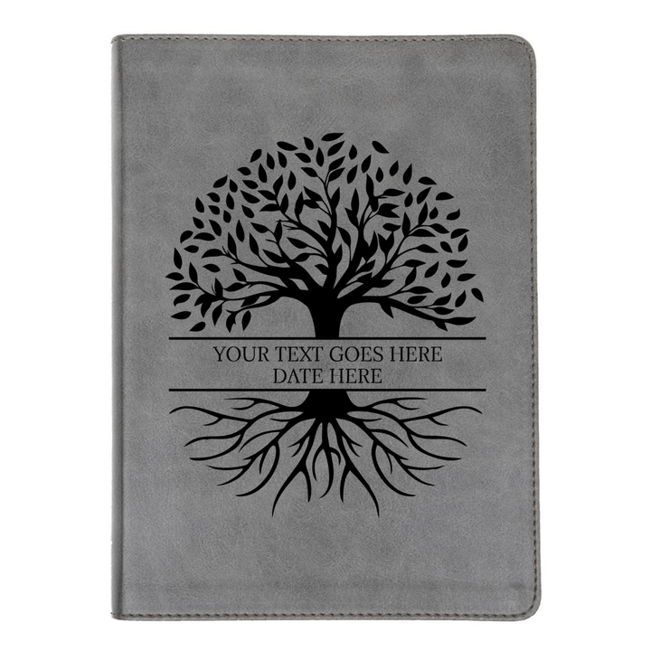 CSB He Reads Gray Study Size Holy Bible Medium Print | Tree of Life