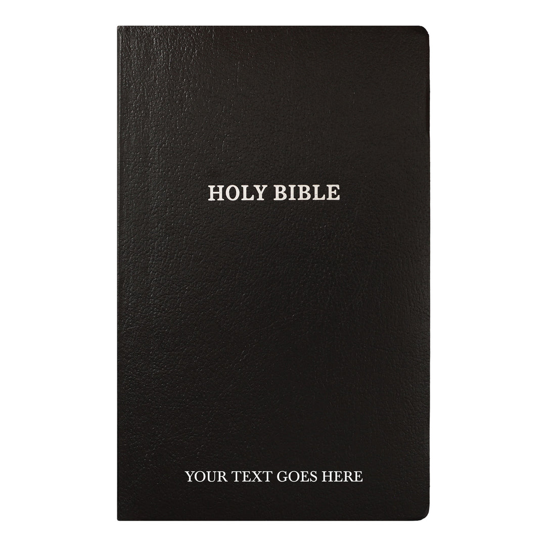 KJV Black Standard Size Holy Bible Small Print