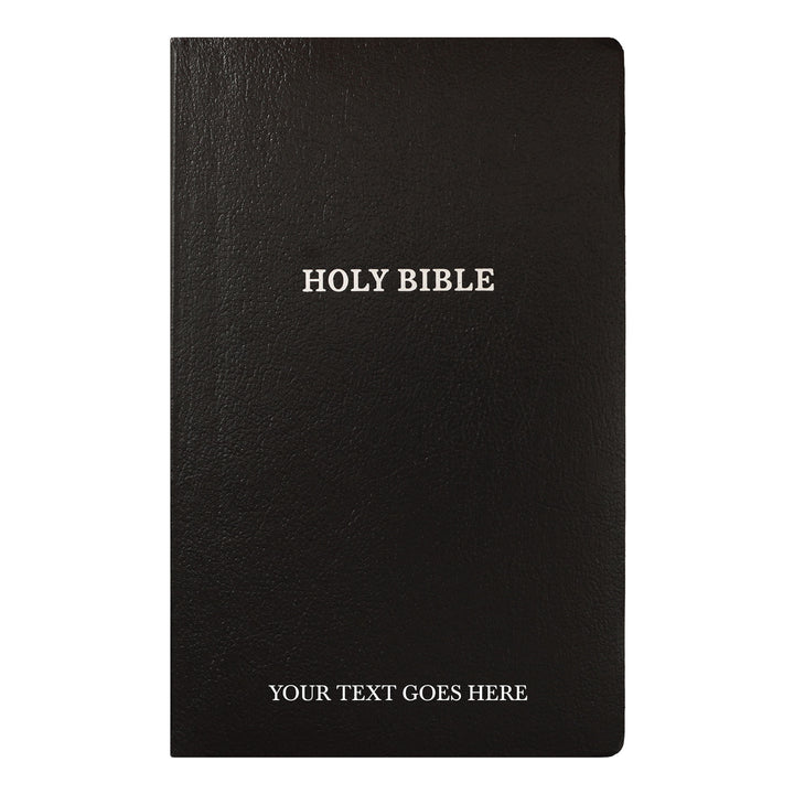 KJV Black Standard Size Holy Bible Small Print