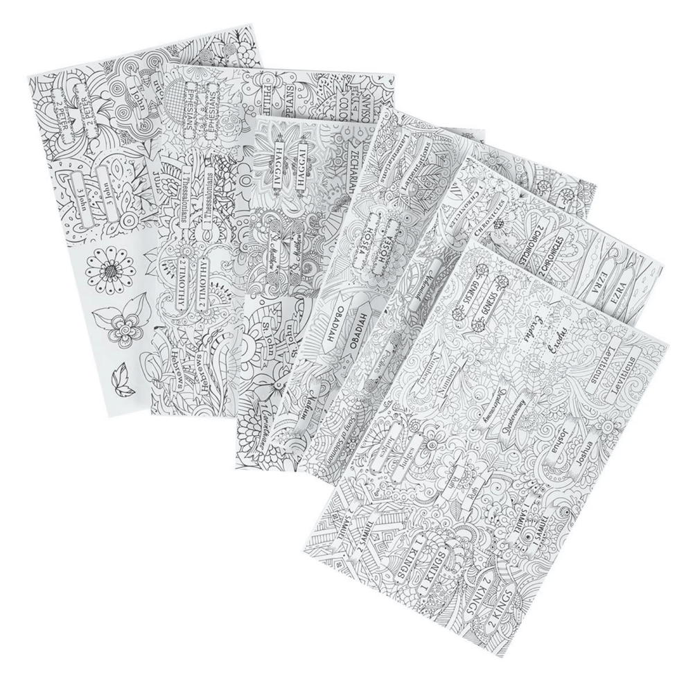 Bible Indexing Tabs Color Peel Stick | Shepherds Shelf - Shepherds Shelf