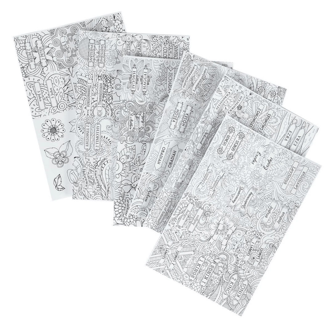 Bible Indexing Tabs Color Peel Stick | Shepherds Shelf - Shepherds Shelf