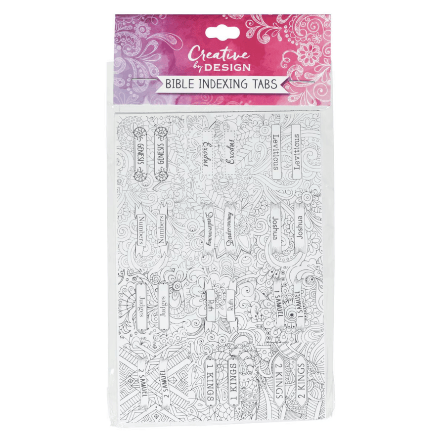 Bible Indexing Tabs Color Peel Stick | Shepherds Shelf - Shepherds Shelf
