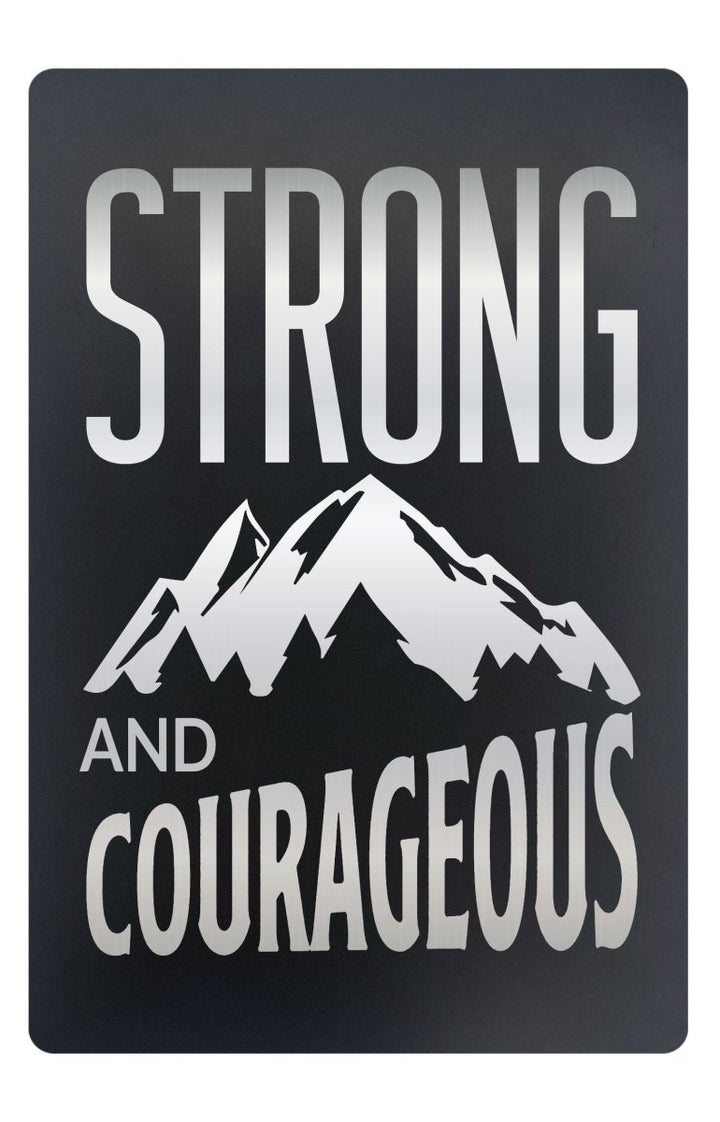 Custom Metal Pocket Prayer and Message Card, Black - Shepherds Shelf