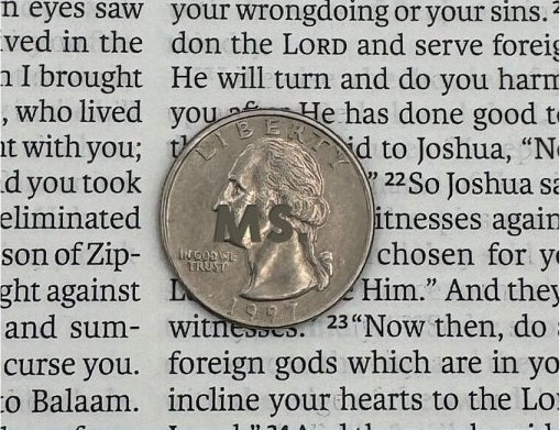 Print sample for this Bible
