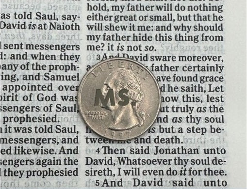 Print sample for this Bible