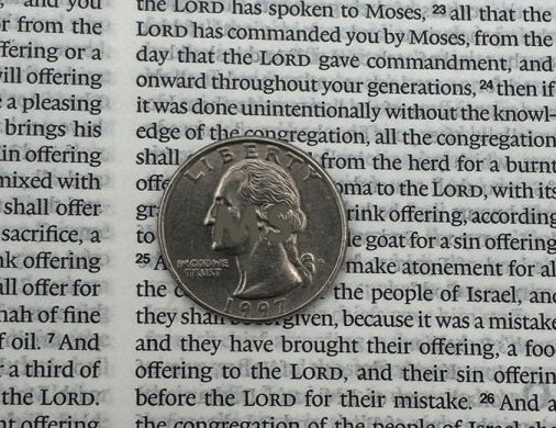 Print sample for this Bible
