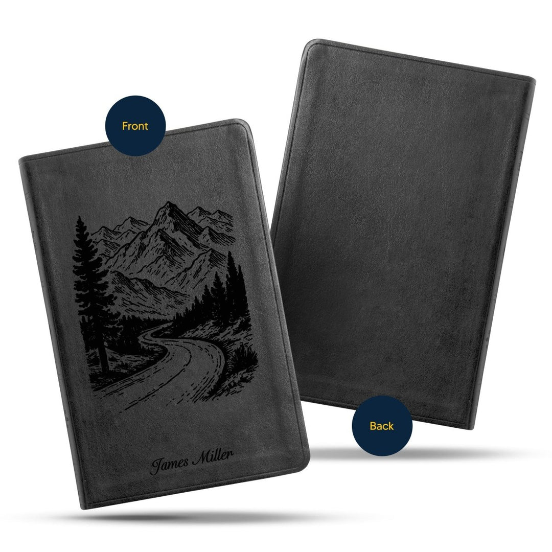 ESV Black Standard Size Thinline Holy Bible Large Print | The Highway of Holiness - Shepherds Shelf