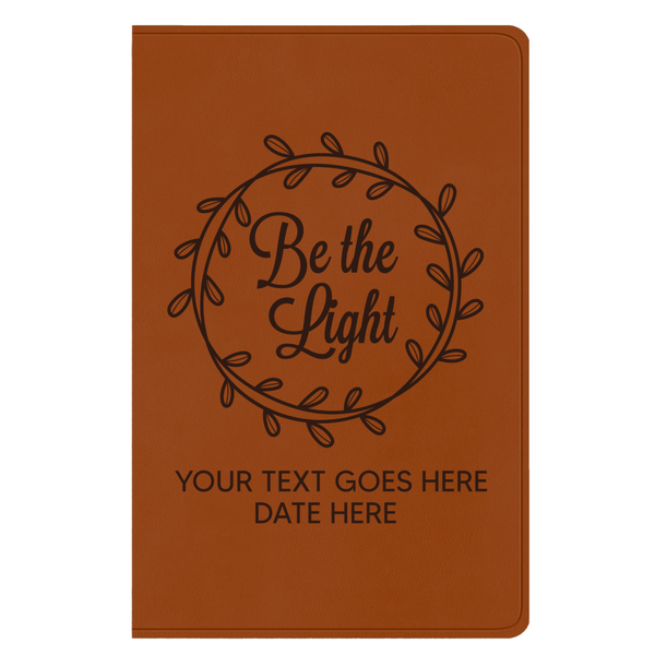ESV Light Brown Standard Size Holy Bible Large Print | Be the Light