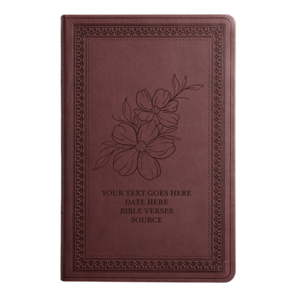 ESV Purple Plum Standard Size Holy Bible Large Print | Jasmine