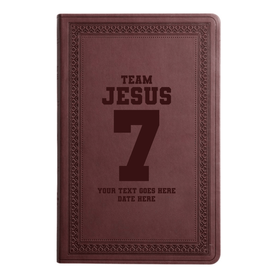 ESV Purple Plum Standard Size Holy Bible Large Print | Team Jesus - Shepherds Shelf