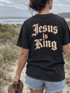 Jesus Is King Vintage Tee