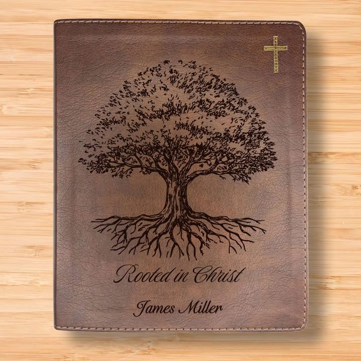 NIV Brown Standard Size Notetaking Holy Bible Medium Print | Tree of Life - Shepherds Shelf