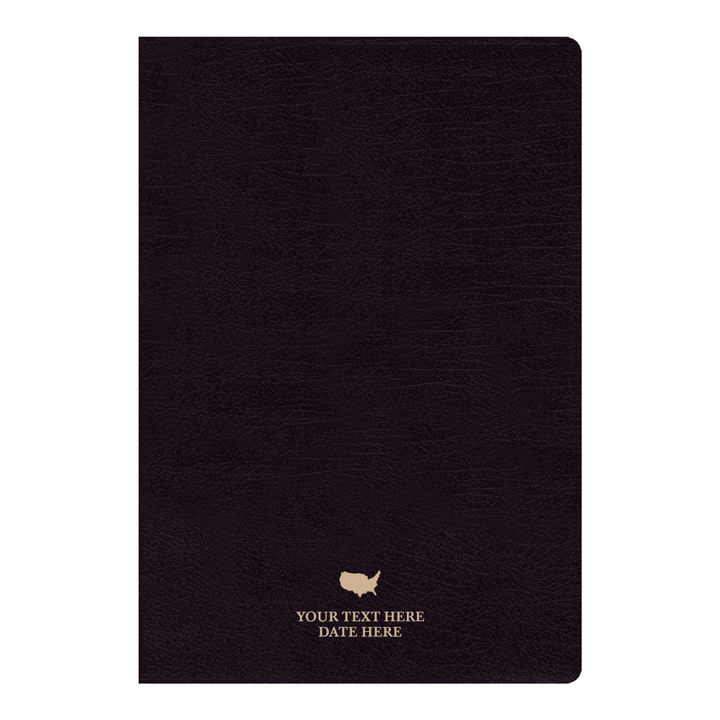 Personalized Black NASB Thinline Bible | Shepherds Shelf - Shepherds Shelf
