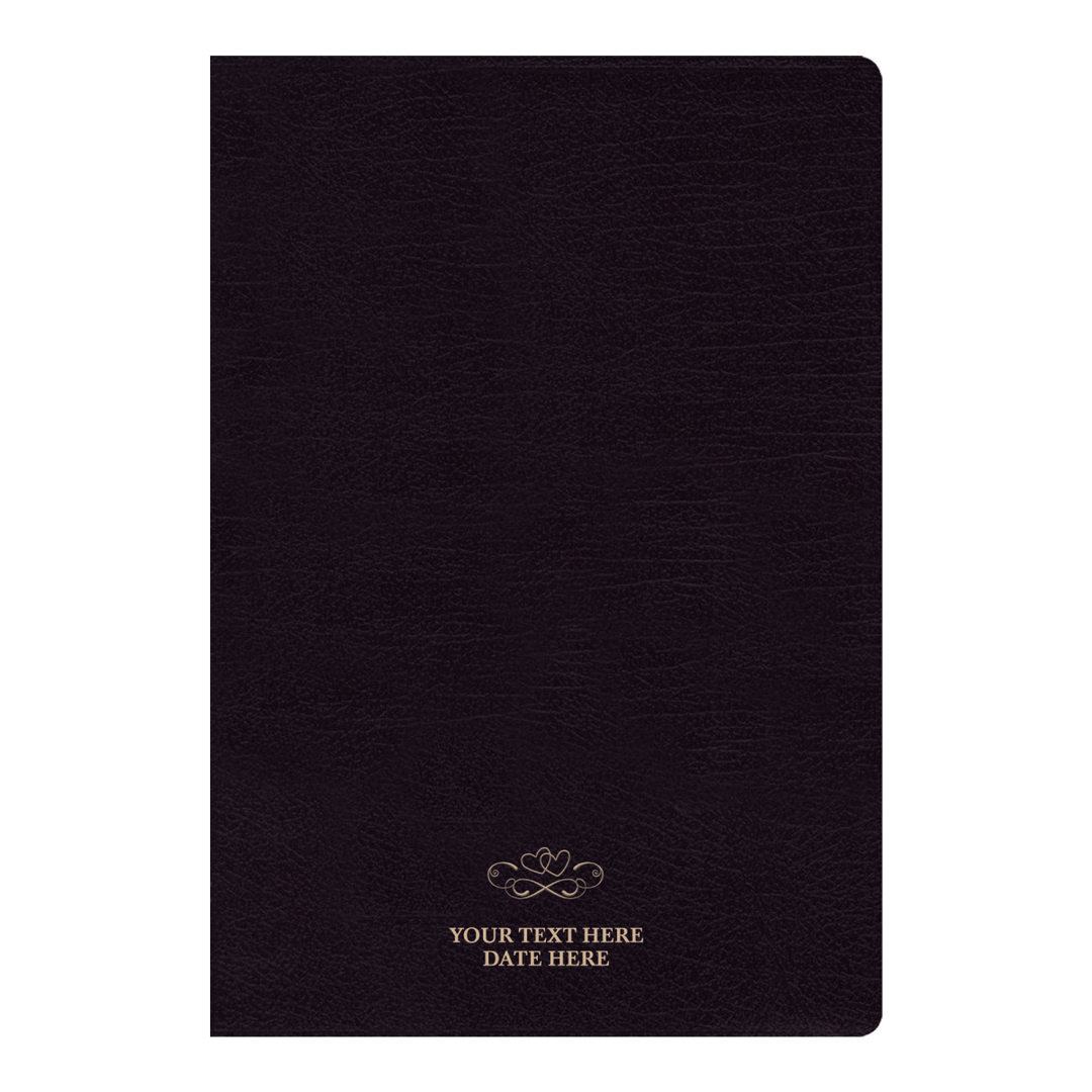 Personalized Black NASB Thinline Bible | Shepherds Shelf - Shepherds Shelf