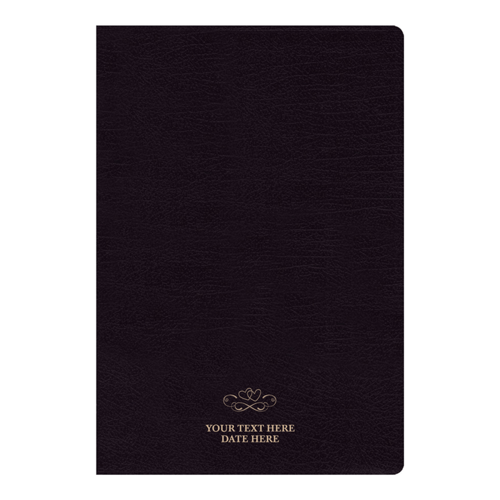 Personalized Black NASB Thinline Bible | Shepherds Shelf - Shepherds Shelf