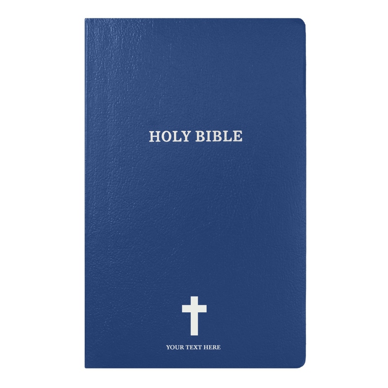 KJV Blue Standard Size Holy Bible Small Print