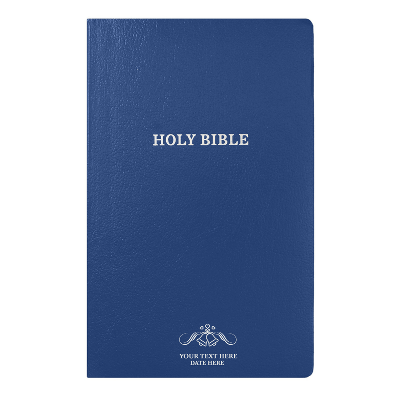 KJV Blue Standard Size Holy Bible Small Print