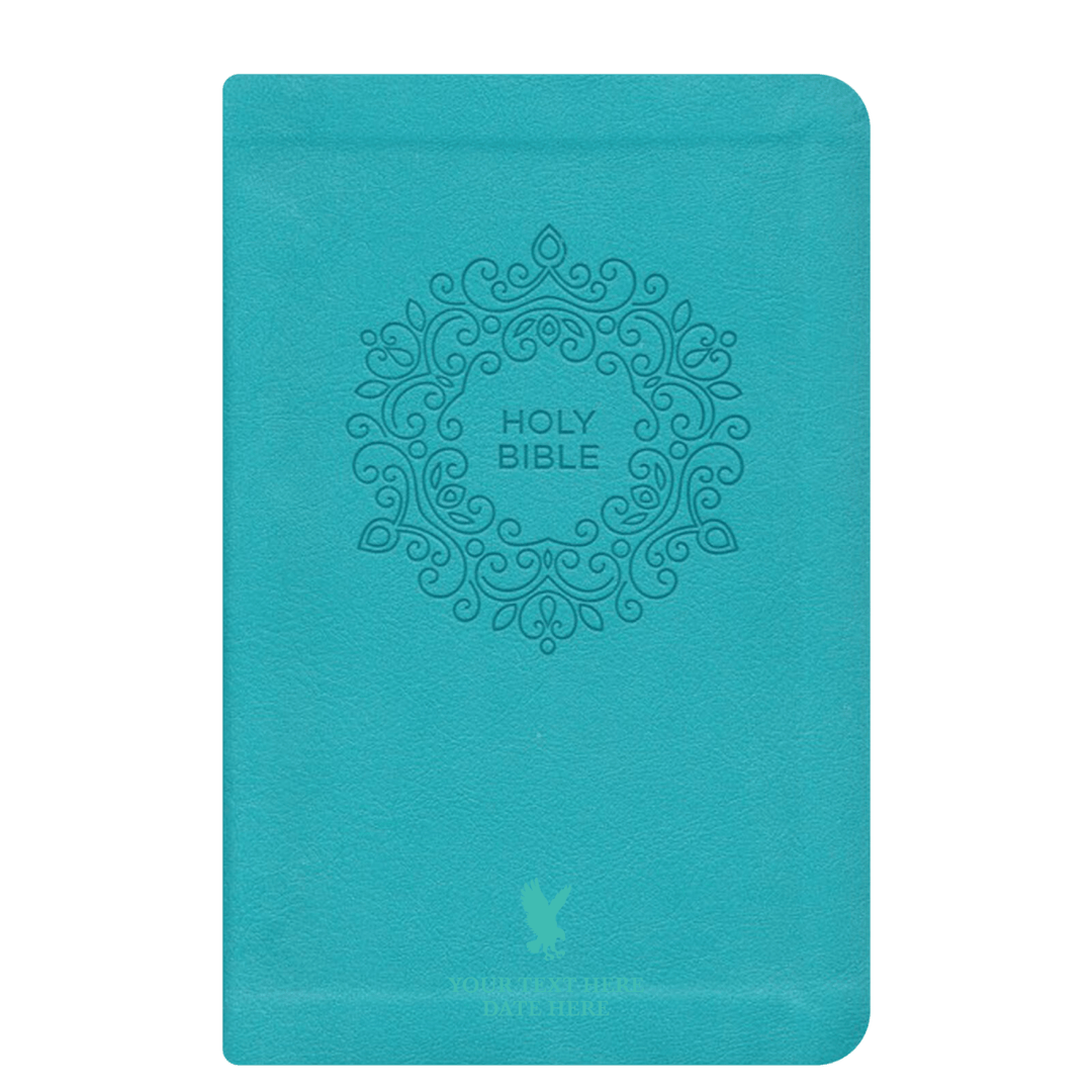 Personalized Blue Custom NKJV Bible | Shepherds Shelf - Shepherds Shelf