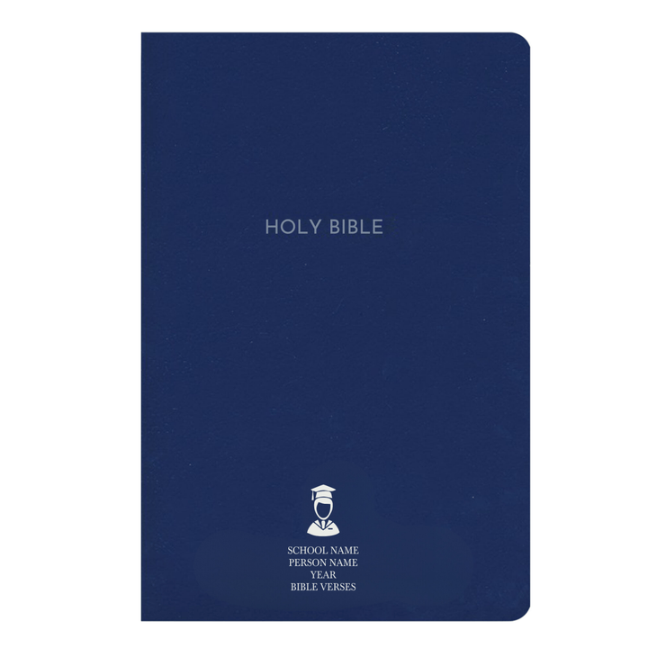 Personalized Blue NKJV Bible | Shepherds Shelf - Shepherds Shelf