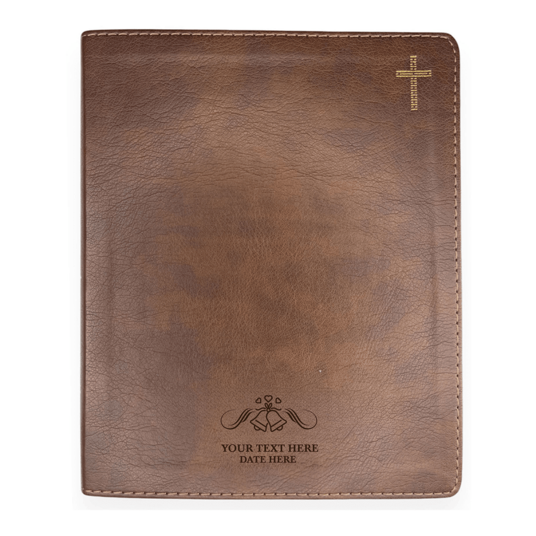 Personalized Brown Journaling NIV Bible | Shepherds Shelf - Shepherds Shelf