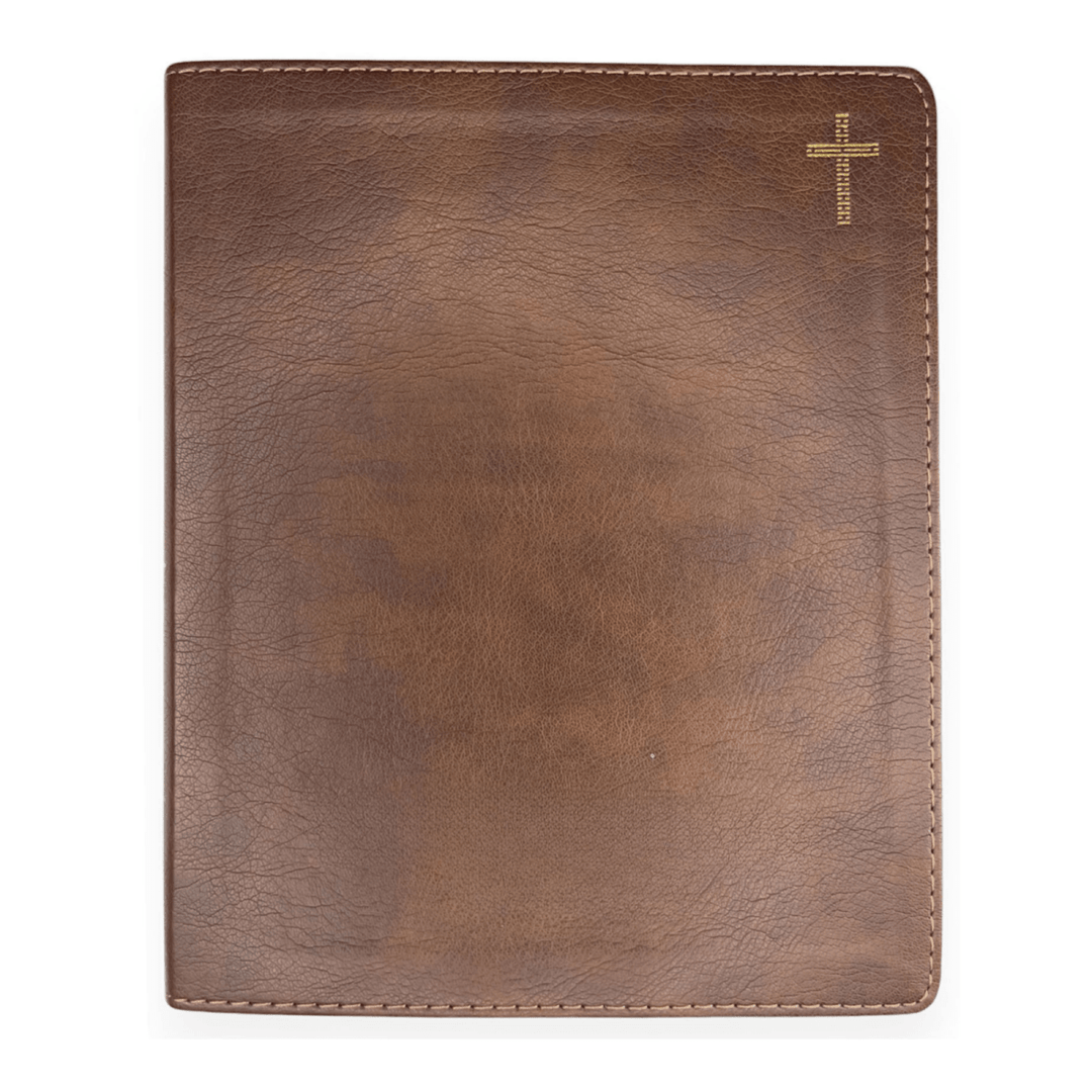 Personalized Brown Journaling NIV Bible | Shepherds Shelf - Shepherds Shelf