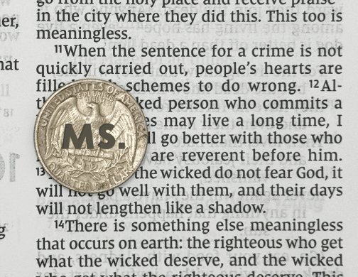 Print sample for this Bible