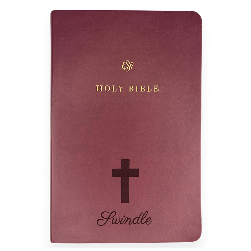 ESV Burgundy Standard Size TruTone Holy Bible Small Print