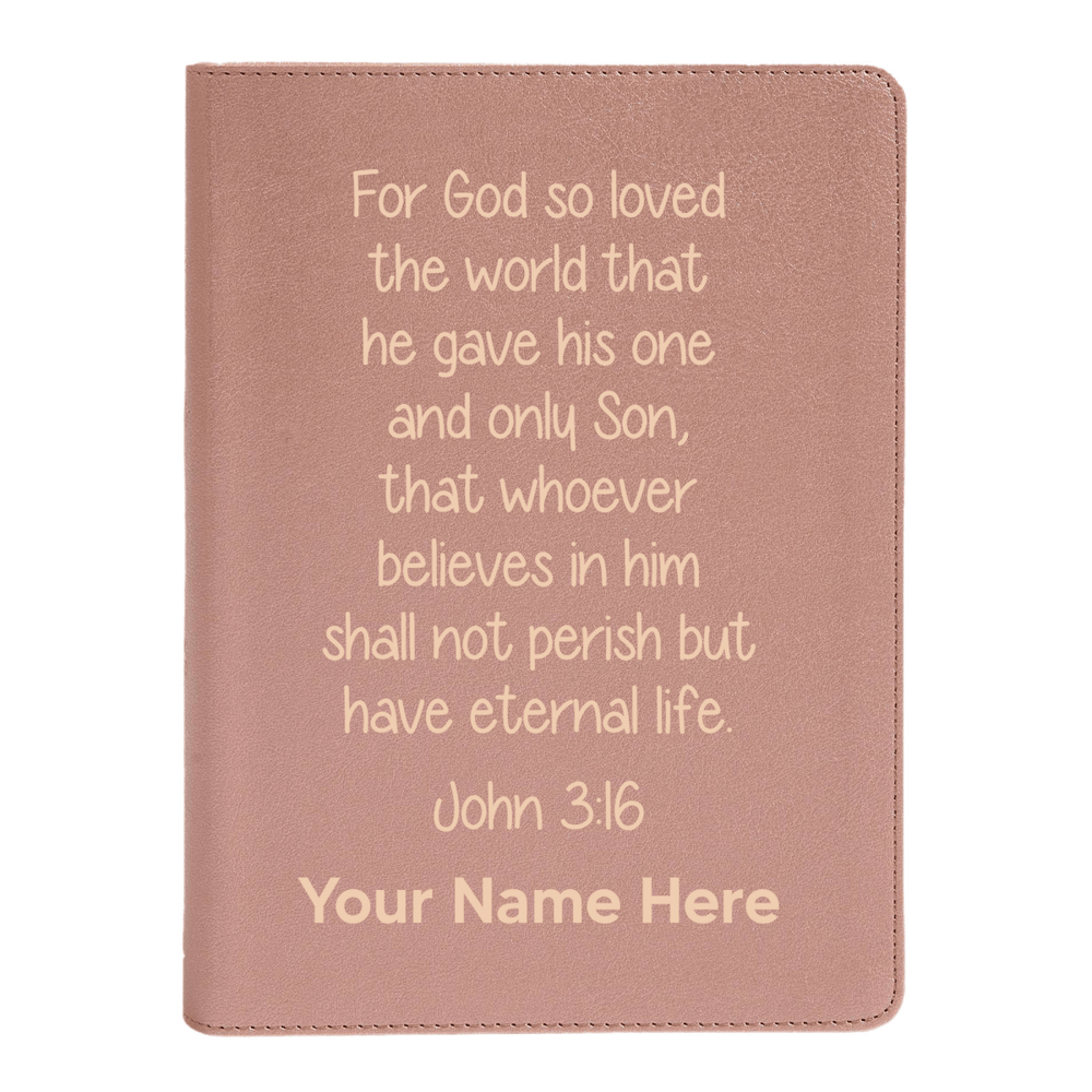 CSB She Reads Rose Gold Study Size Holy Bible Medium Print Size | John 3:16_Study 1