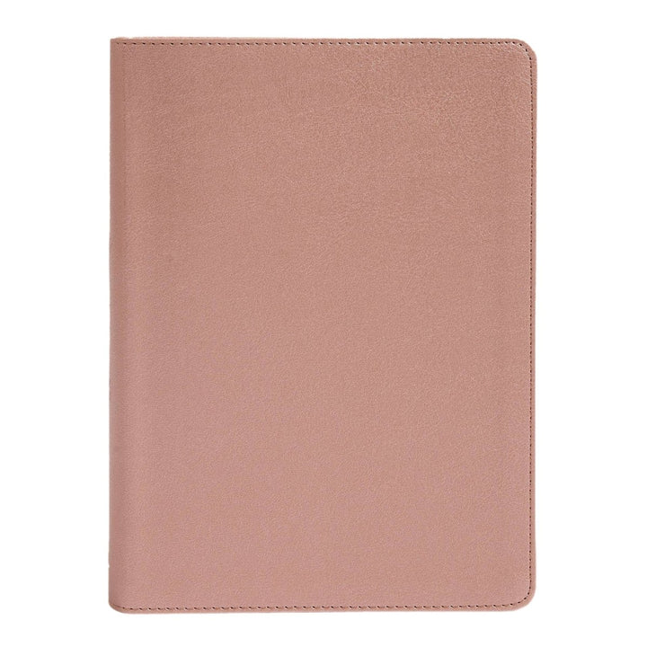 Personalized CSB She Reads Truth Community Study Bible Faux Leather Medium Print Size Rose Gold with FULL COVER Pen Stroke Cross Design | Shepherds Shelf - Shepherds Shelf