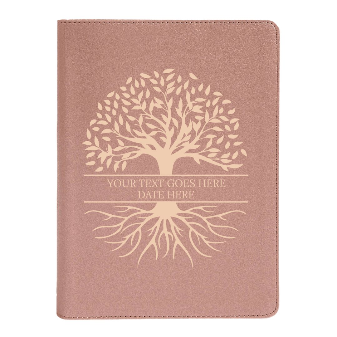 Personalized CSB She Reads Truth Community Study Bible Faux Leather Medium Print Size Rose Gold with FULL COVER Tree of Life Design | Shepherds Shelf - Shepherds Shelf