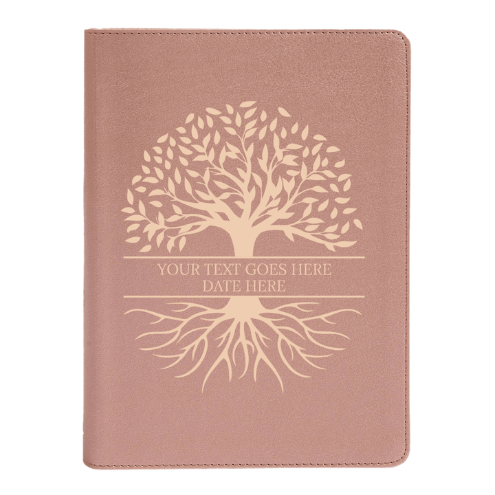 Personalized CSB She Reads Truth Community Study Bible Faux Leather Medium Print Size Rose Gold with FULL COVER Tree of Life Design | Shepherds Shelf - Shepherds Shelf