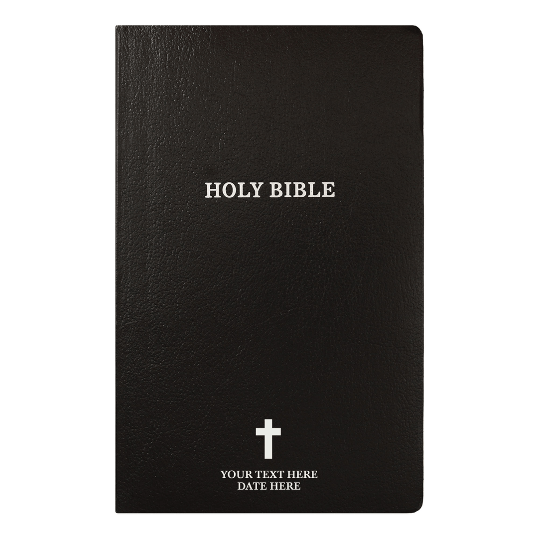 Personalized Custom Black KJV Bible | Shepherds Shelf - Shepherds Shelf