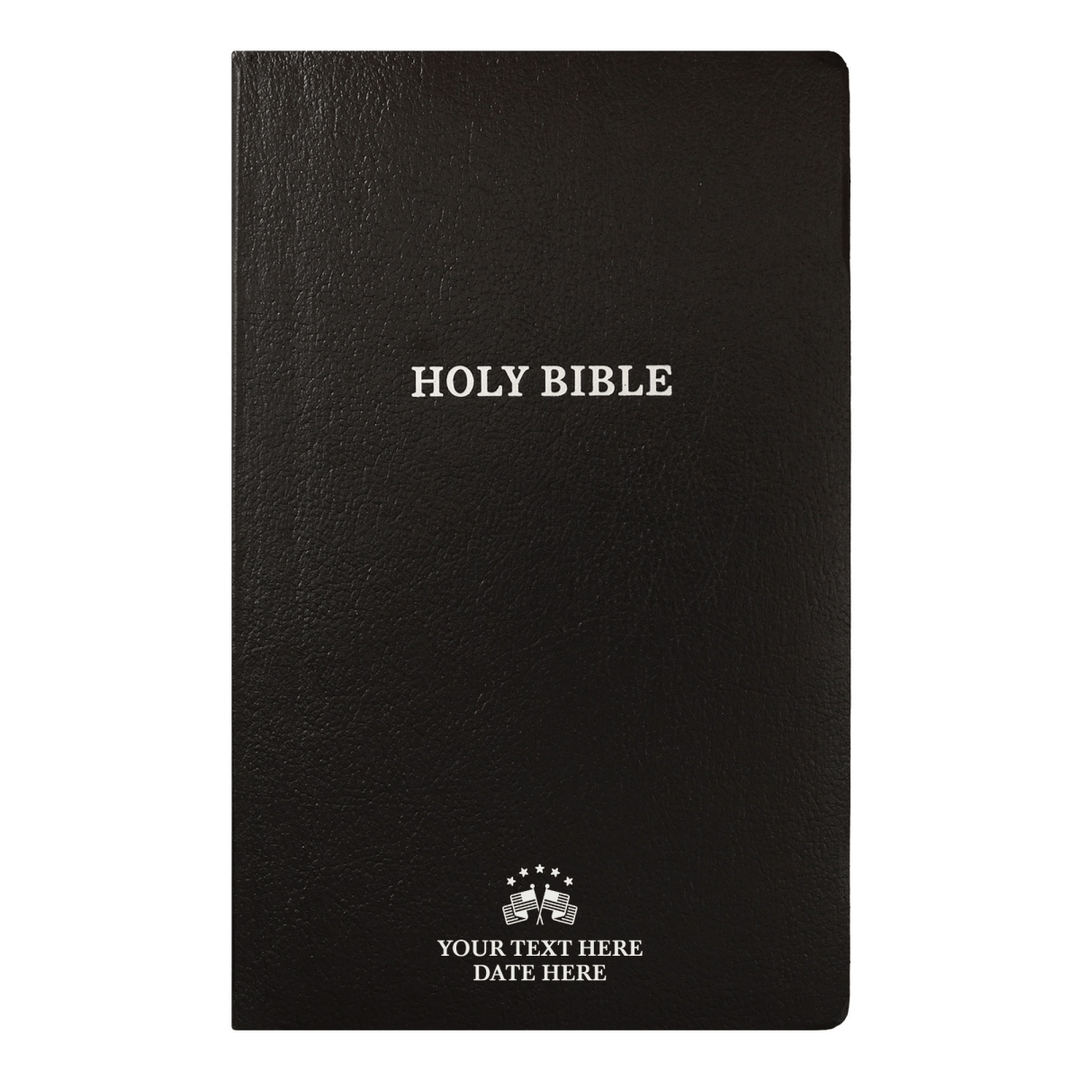 Personalized Custom Black KJV Bible | Shepherds Shelf - Shepherds Shelf