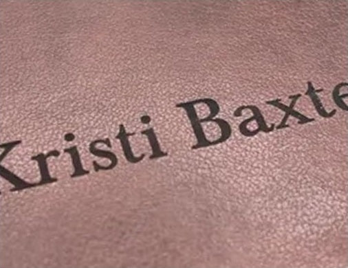 Actual personalization sample for this Bible