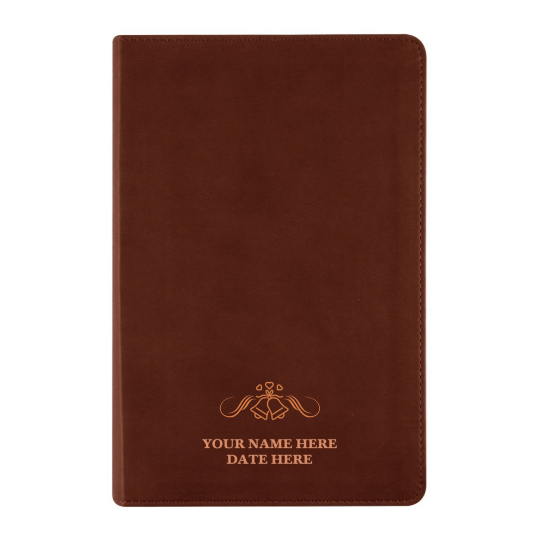 Personalized ESV Student Study Holy Bible with Custom Name in Light Brown Christian English Standard Version Bible Gift for Religious Celebrations | Shepherds Shelf - Shepherds Shelf