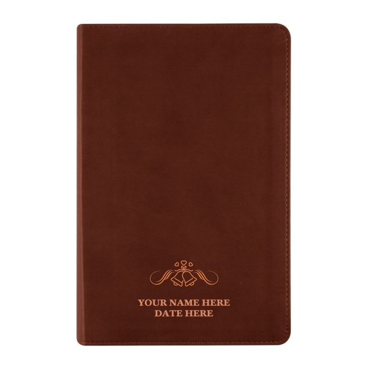 Personalized ESV Student Study Holy Bible with Custom Name in Light Brown Christian English Standard Version Bible Gift for Religious Celebrations | Shepherds Shelf - Shepherds Shelf