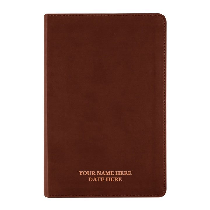 Personalized ESV Student Study Holy Bible with Custom Name in Light Brown Christian English Standard Version Bible Gift for Religious Celebrations | Shepherds Shelf - Shepherds Shelf