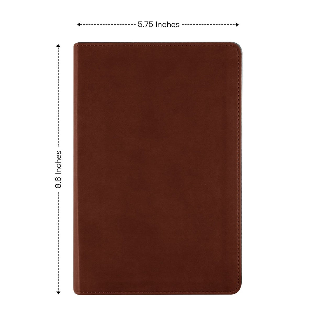 Personalized ESV Student Study Holy Bible with Custom Name in Light Brown Christian English Standard Version Bible Gift for Religious Celebrations | Shepherds Shelf - Shepherds Shelf