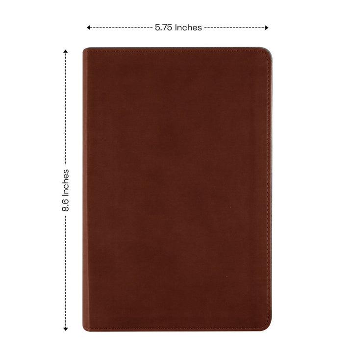 Personalized ESV Student Study Holy Bible with Custom Name in Light Brown Christian English Standard Version Bible Gift for Religious Celebrations | Shepherds Shelf - Shepherds Shelf