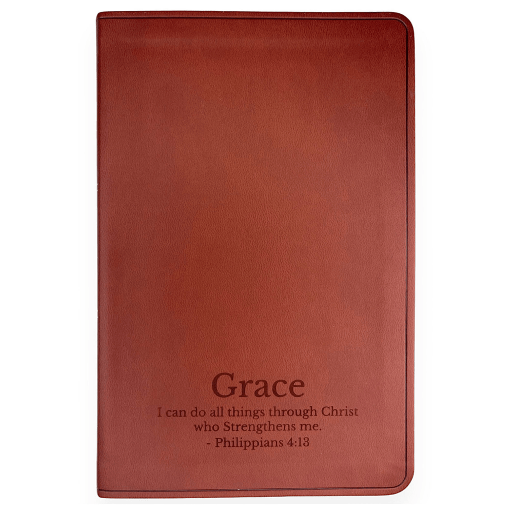 ESV Brown Standard Size Holy Bible Large Print
