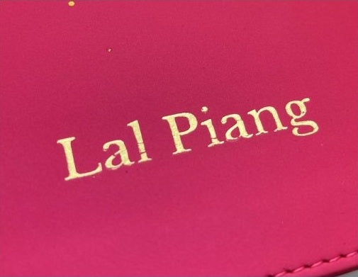 Actual personalization sample for this Bible