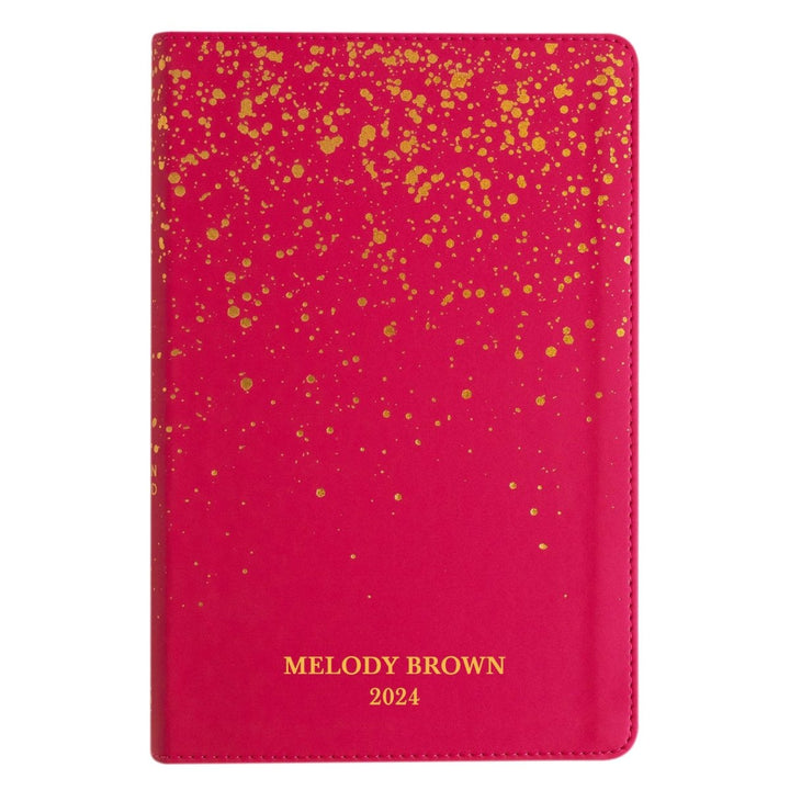 Personalized Faux Leather CSB Kids Bible, Pink Leather Touch | Shepherds Shelf - Shepherds Shelf