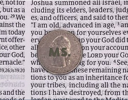 Print sample for this Bible