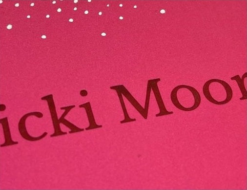 Actual personalization sample for this Bible
