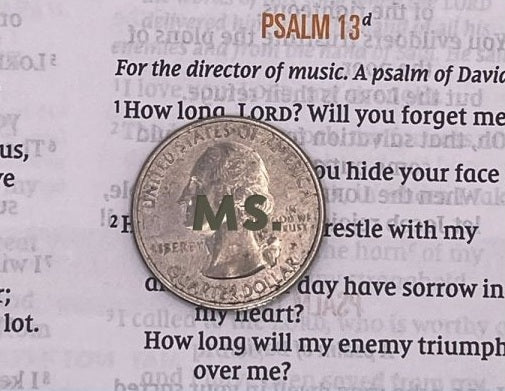Print sample for this Bible
